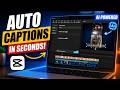 How to Add Auto Captions in CapCut
