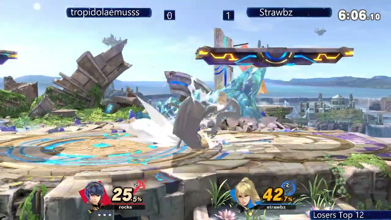 bluesclues(Marth) vs Strawbz(ZSS & Roy) @ TGC Wanted #41