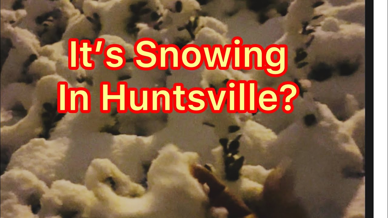 Snowing In Alabama? (Opening 2022 With A SnowStorm) YouTube