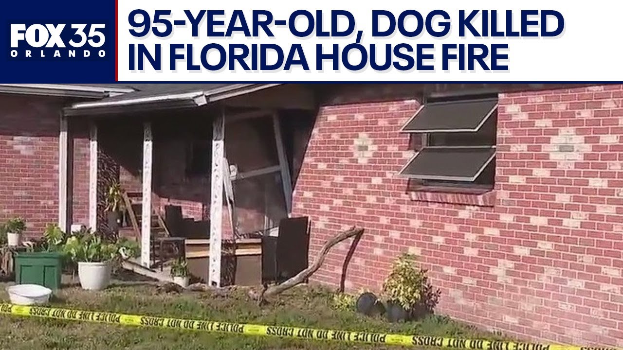 95-year-old woman, dog, killed in Florida house fire - YouTube