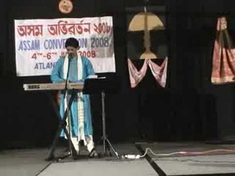 Assamese song by Rabin Goswami Assam Convention 2008