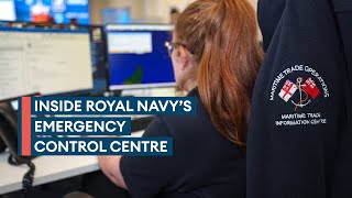 Behind the scenes of Royal Navy control room responding to Houthi Red Sea attacks