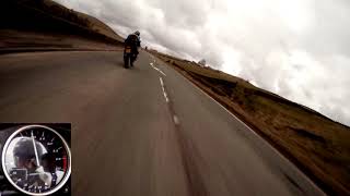 Yamaha R1 2004 RN12 on board - A34 + Cat and Fiddle road