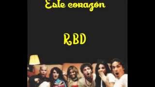 Este corazón - RBD (letra) screenshot 3