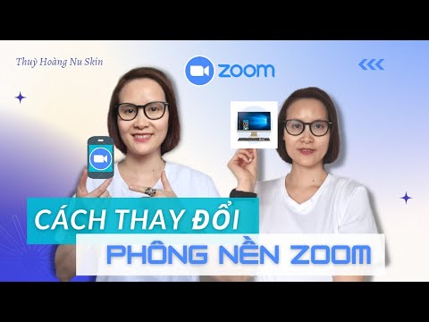 Video Cách thay phông nền Zoom - youtube