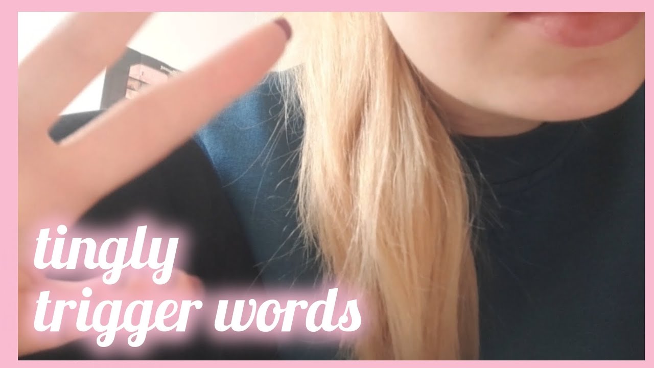 lofi asmr | trigger words that actually give me tingles 🥰 [tracing and inaudiable whispering]