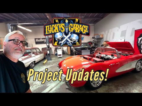What's in my shop? Shop project updates with Lucky Costa.