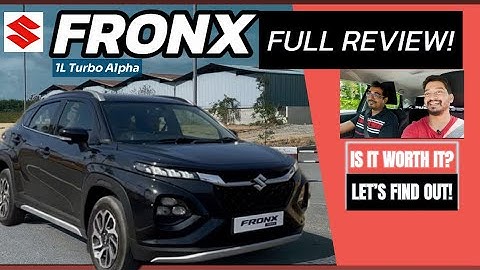 2025 SUZUKI FRONX 1L Turbo Crossover SUV😍Smart Hybrid Alpha Trim🔥is it worth it? ➡️ FULL REVIEW!