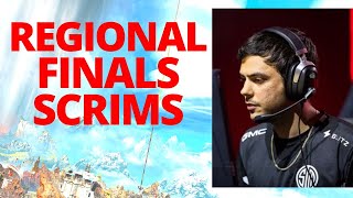 GETTING READY FOR ALGS REGIONAL FINALS | TSM IMPERIALHAL FINALS SCRIMS