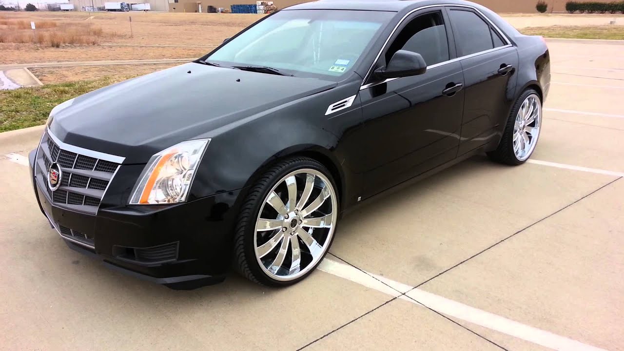 Cadillac On 22 Inch Youtube