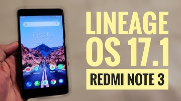 Lineage OS 17.1 for Redmi Note 3 [12-10-2020] | UNOFFICIAL | ANDROID 10
