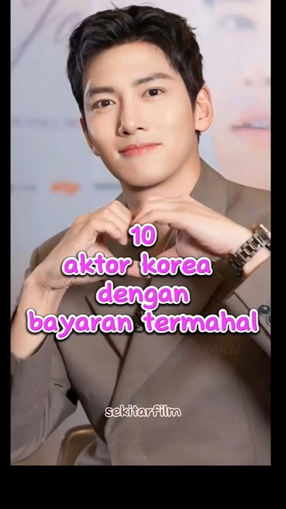 10 aktor korea dengan bayaran termahal #kdrama #korean #jichangwook #shorts