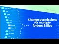 How To change File and Folder permissions