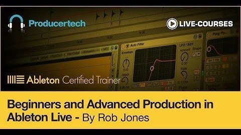 Live Courses Trailer - Learn Ableton Live