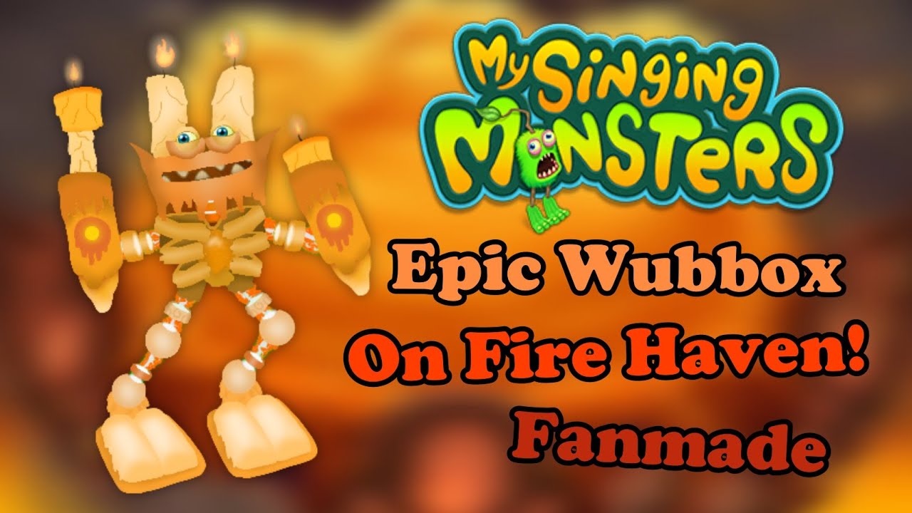 versi epic wubbox fire haven fanmade cr :raw zebra#fyp #msm, Wubbox