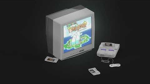 CRT Test Shader - Blender