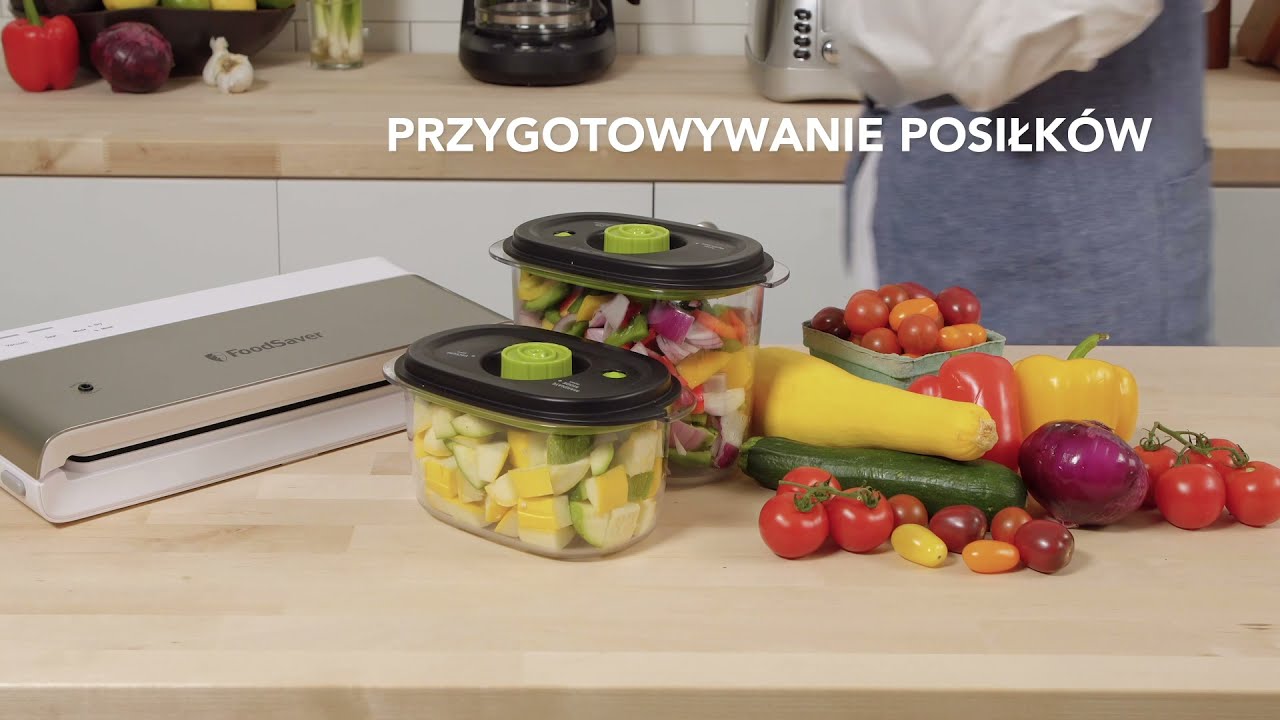 Kompaktowa zgrzewarka próżniowa FoodSaver VS0100X YouTube