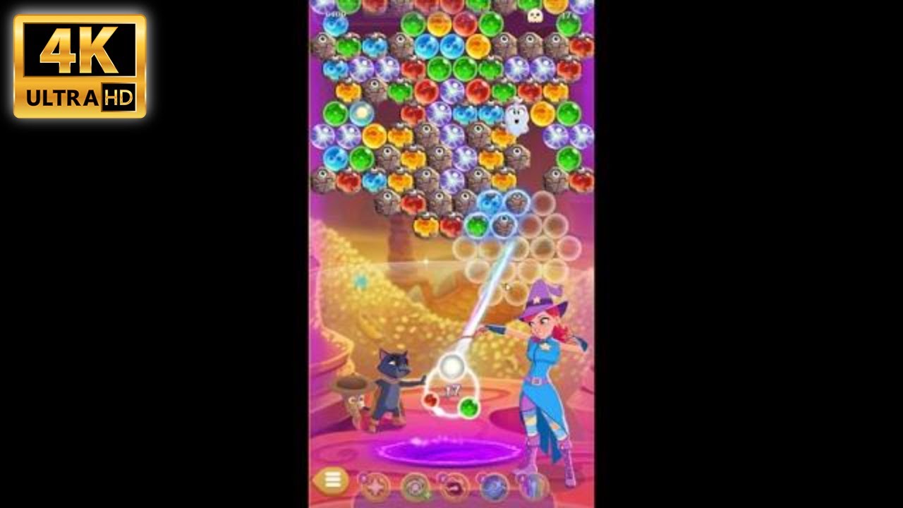 BUBBLE WITCH 3 SAGA Level 91 No Boosters!!