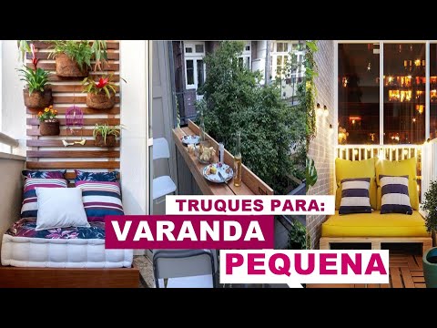 Vídeo: Design de varanda - grandes oportunidades em um espaço pequeno