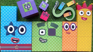 Looking for Numberblocks NEW 1536 Puzzle Tetris Space ASMR  | Numberblocks Satisfying Video