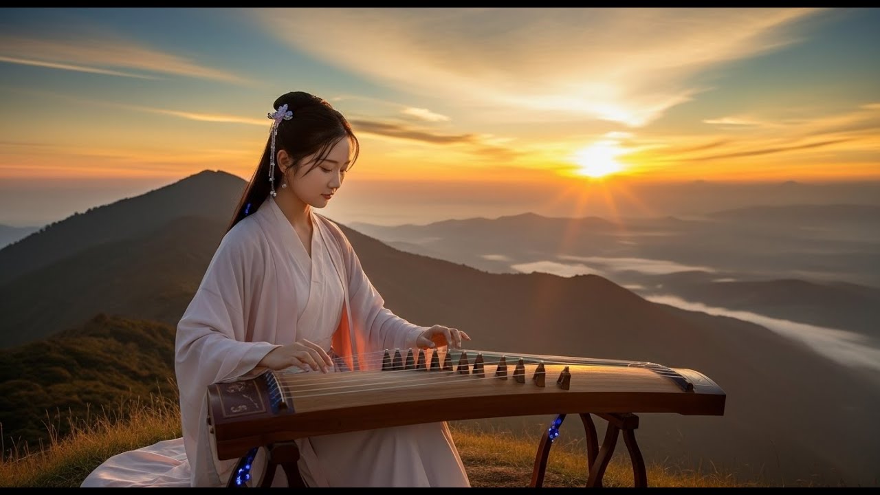 🍂Chinese Zen Music: Bamboo Flute, Erhu & Guzheng For Deep Sleep ...