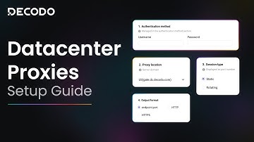 How to Set Up and Use Datacenter Proxy Server | Decodo Product Tutorial