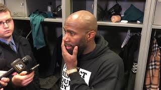 Malcolm Jenkins at Giants Postgame Interview