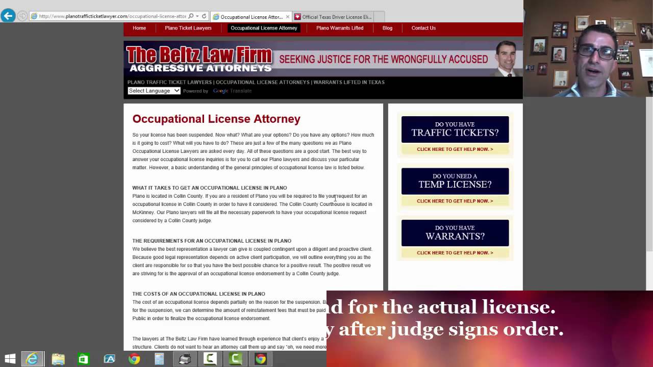 How Does A Person Qualify For An Occupational License In Texas? Beltz