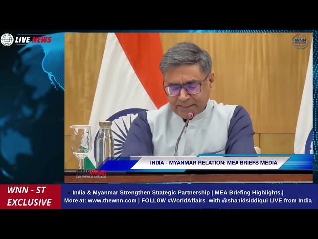PM Modi Meets Myanmar President | India Reaffirms Support for Peace, Trade & Connectivity