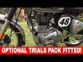 Royal Enfield Trials 500 Works  Replica - Optional Trials Pack Fitted!