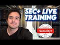 CompTIA Security+ Live Virtual Training - Day 1