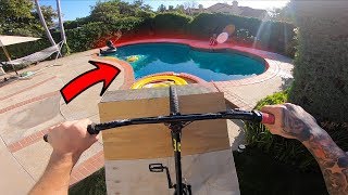 THE BMX SWIMMING POOL JUMP!