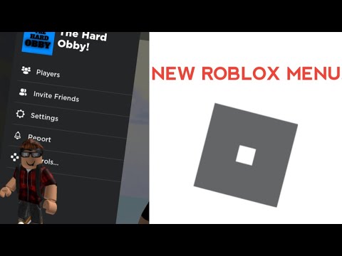 New Roblox In Game Menu Youtube - roblox game menu smaller