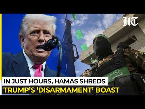 Trump’s ‘Historic’ Hamas ‘Disarmament’ Deal Wobbles As Mojtaba's Proxy Slaps Down A Big Condition