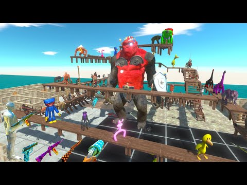 FPS FAIL MISSION AROUND RED EVIL KING KONG - Animal Revolt Battle Simulator