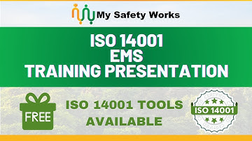ISO 14001 EMS TRAINING PRESENTATION