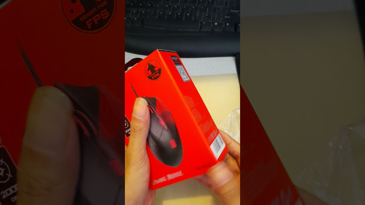 unboxing mouse GAMEN GM100