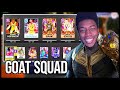 MY NEW GOD SQUAD IS LOOKING INSANE! REVEAL + GAMEPLAY! NBA 2k22 MyTEAM