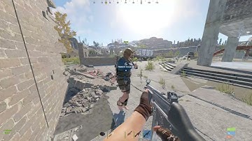 The Thompson was our last gun [RUST] - PVP