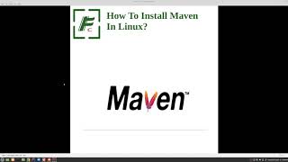 How To Install Maven In Linux Through Terminal?