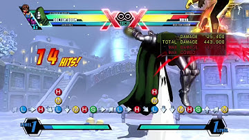 UMvC3 MvC2 Team clockw0rk Combo