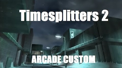 Timesplitters 2 Arcade Custom Game 11 PS2