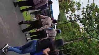 TOLAK UU OMNIBUS LAW MAHASISWA UNIMA BENTROK DENGAN POLISI