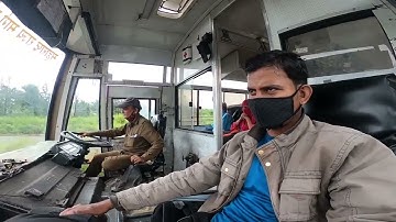 Pune To Bhor CABIN RIDE विना वाहक msrtc bus full journey