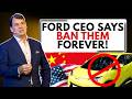 Ford CEO Jim Farley is PETRIFIED That Chinese EVs Might Come to America