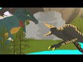 Gorosaurus vs skull crawler  dc2 animation 