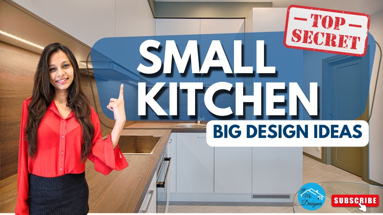 Top 6 BIG Interior design ideas for SMALL KITCHENS interiordesign