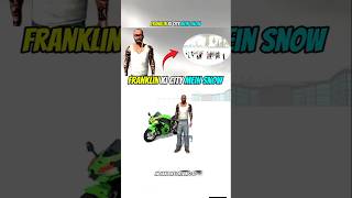 Franklin ki city mein snow mod Indian bike driving 3d|#shorts #viralvideo #indianbikedriving3d
