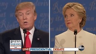 Third Presidential Debate Highlights | Trump, Clinton on Abortion