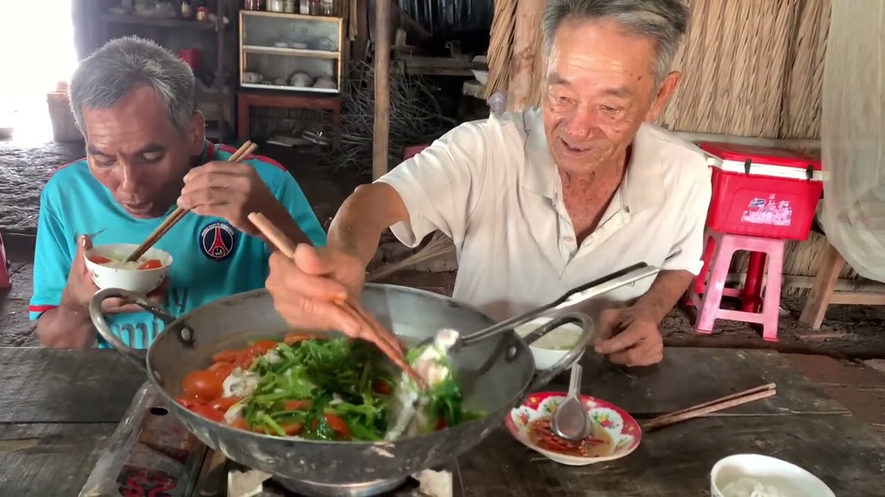 Câu Cá Chét Nấu Ngót Ăn Bữa Cơm Sáng - TVQT.763